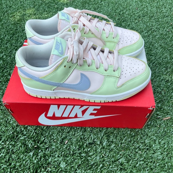 Nike dunk Low ‘Lime Light’
Size 5.5y
8/10 Condition 
$100 - Picture 4 of 6